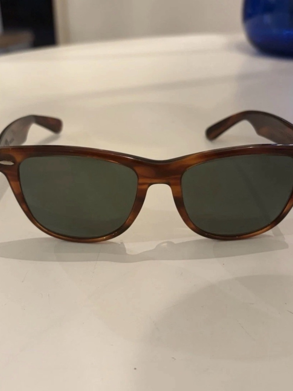 The Ray-Ban Vintage Wayfarer Tortoise Sunglasses